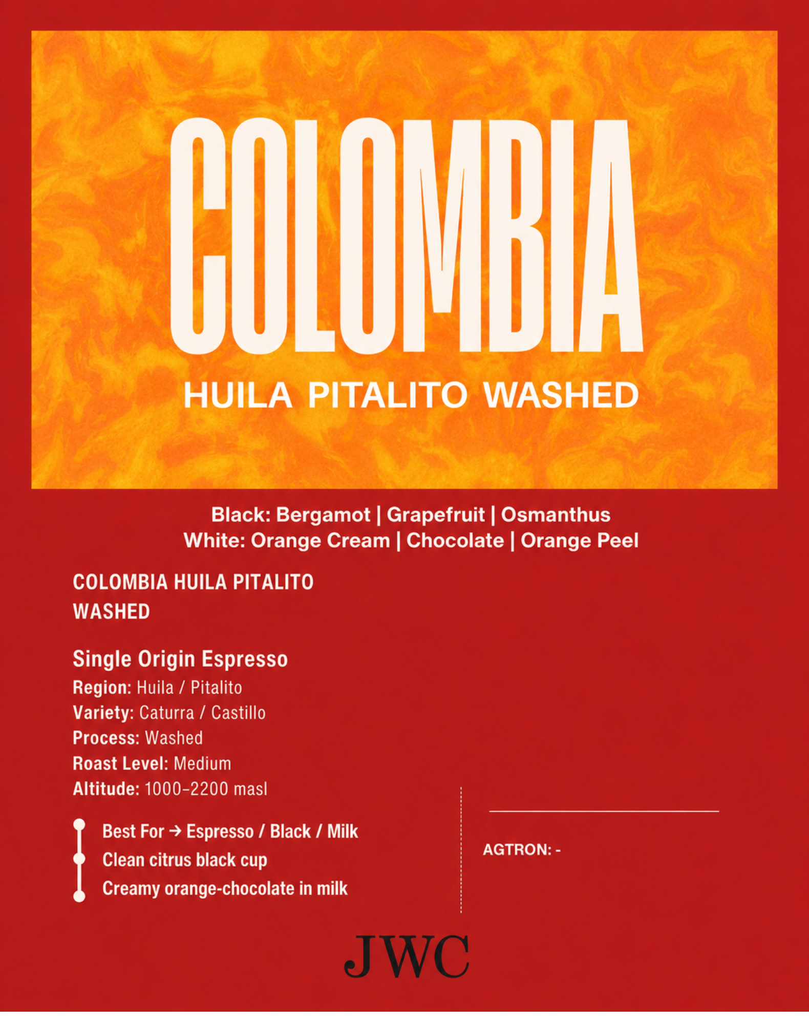SOE - Colombia Huila Pitalito Washed