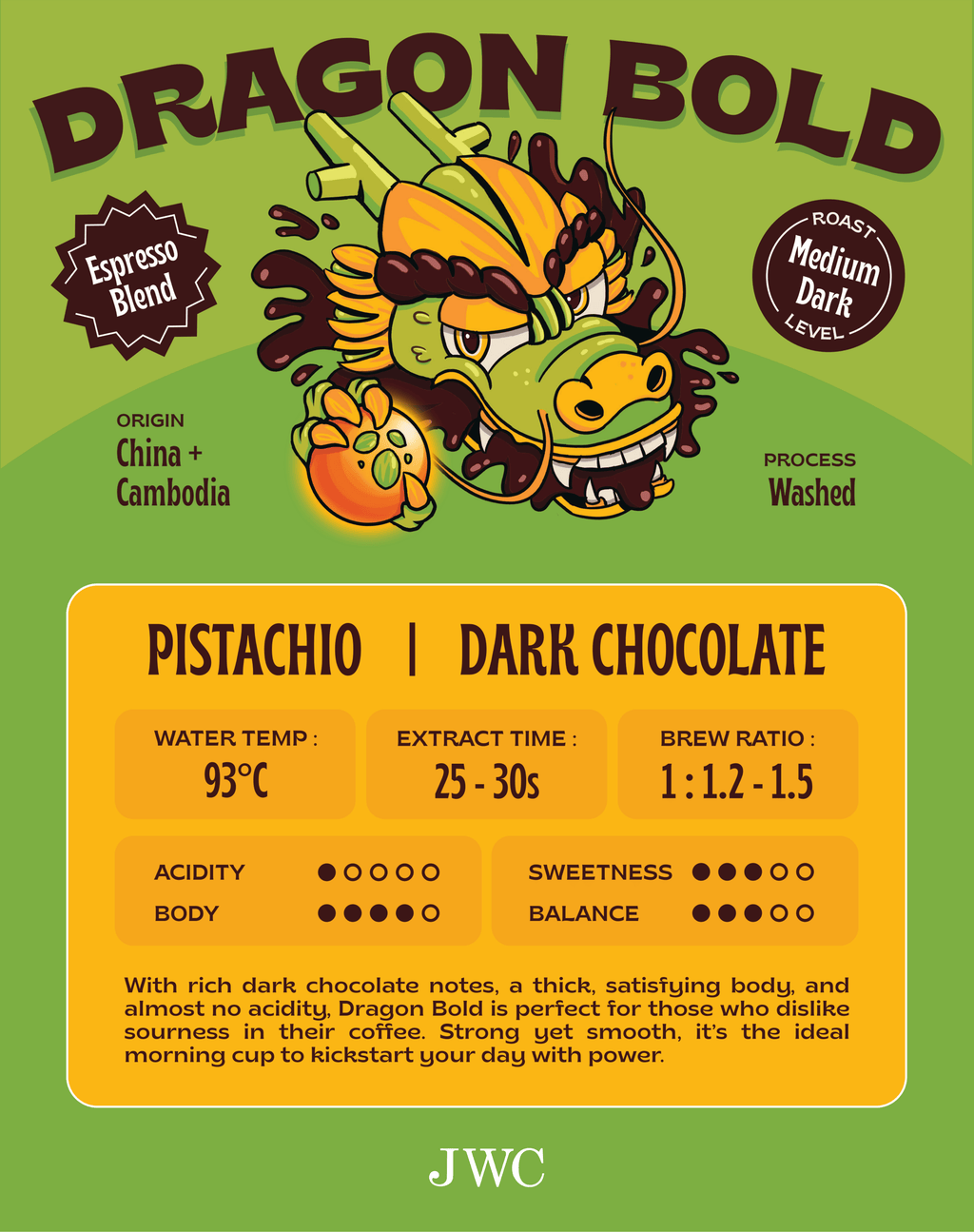 JWC Signature Blend: Dragon Bold