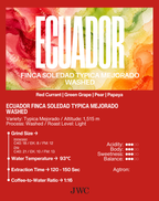 Ecuador Finca Soledad Typica Mejorado Washed