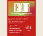 Ecuador Finca Soledad Typica Mehorado Washed