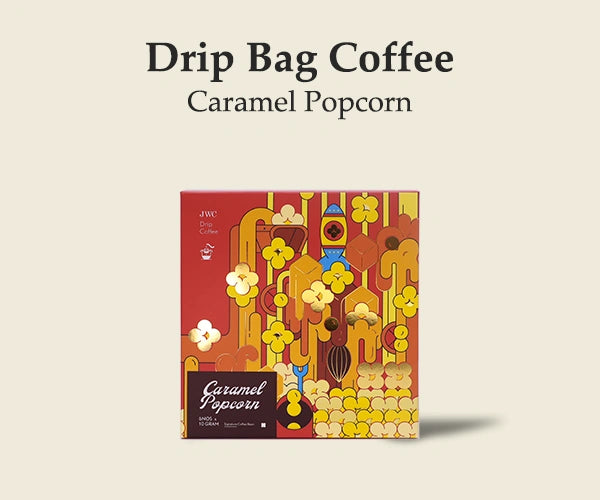 JWC Drip Coffee Box Caramel Popcorn Selection