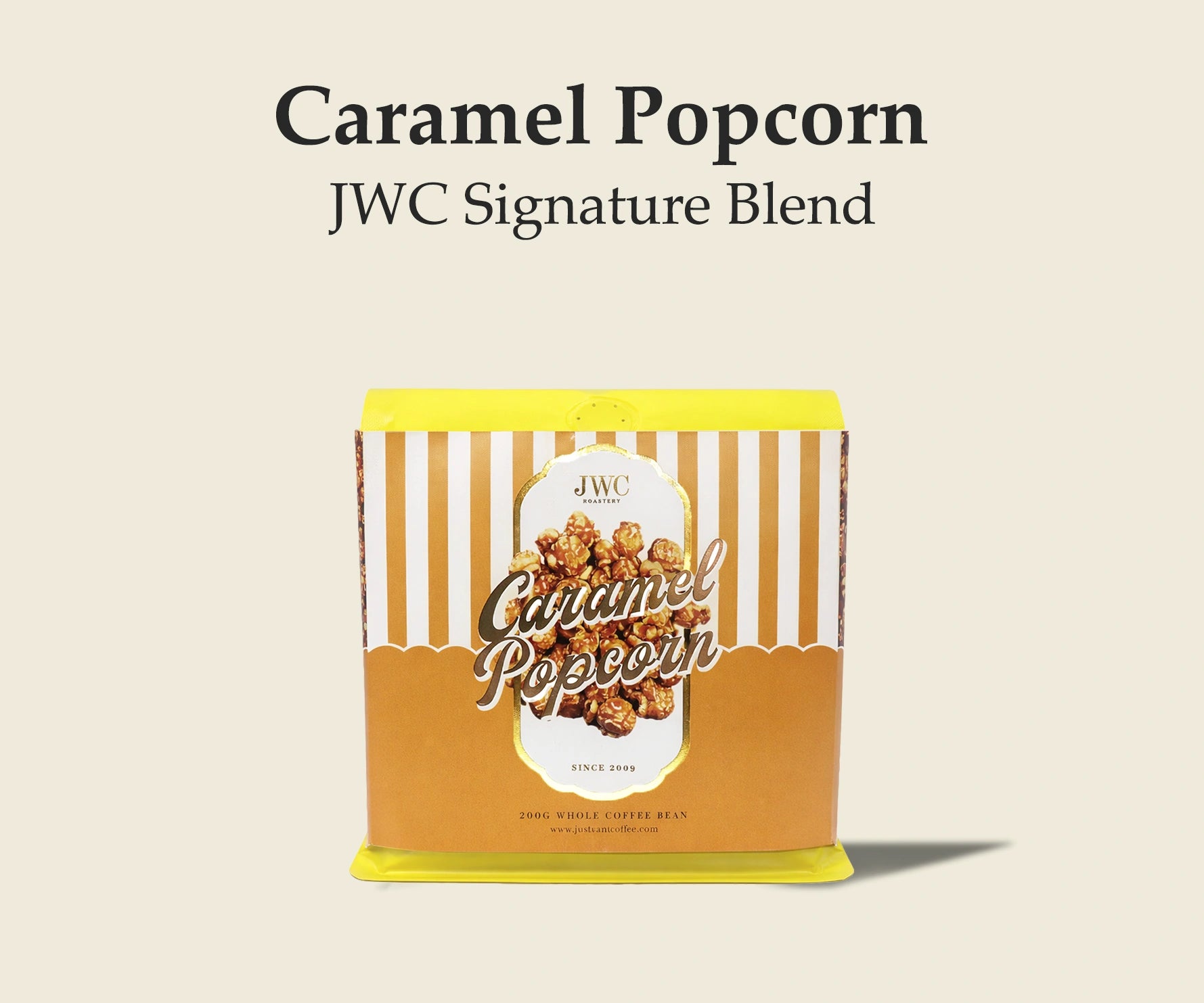 JWC Signature Blend: Caramel and Popcorn