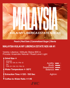 Malaysia Kulai My Liberica Estate N26 Anaerobic Natural