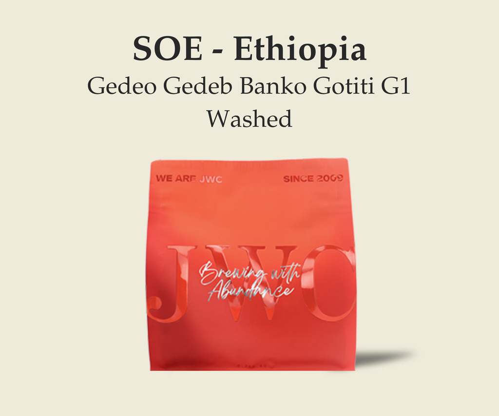 SOE - Ethiopia Gedeo Gedeb Banko Gotiti G1 Washed