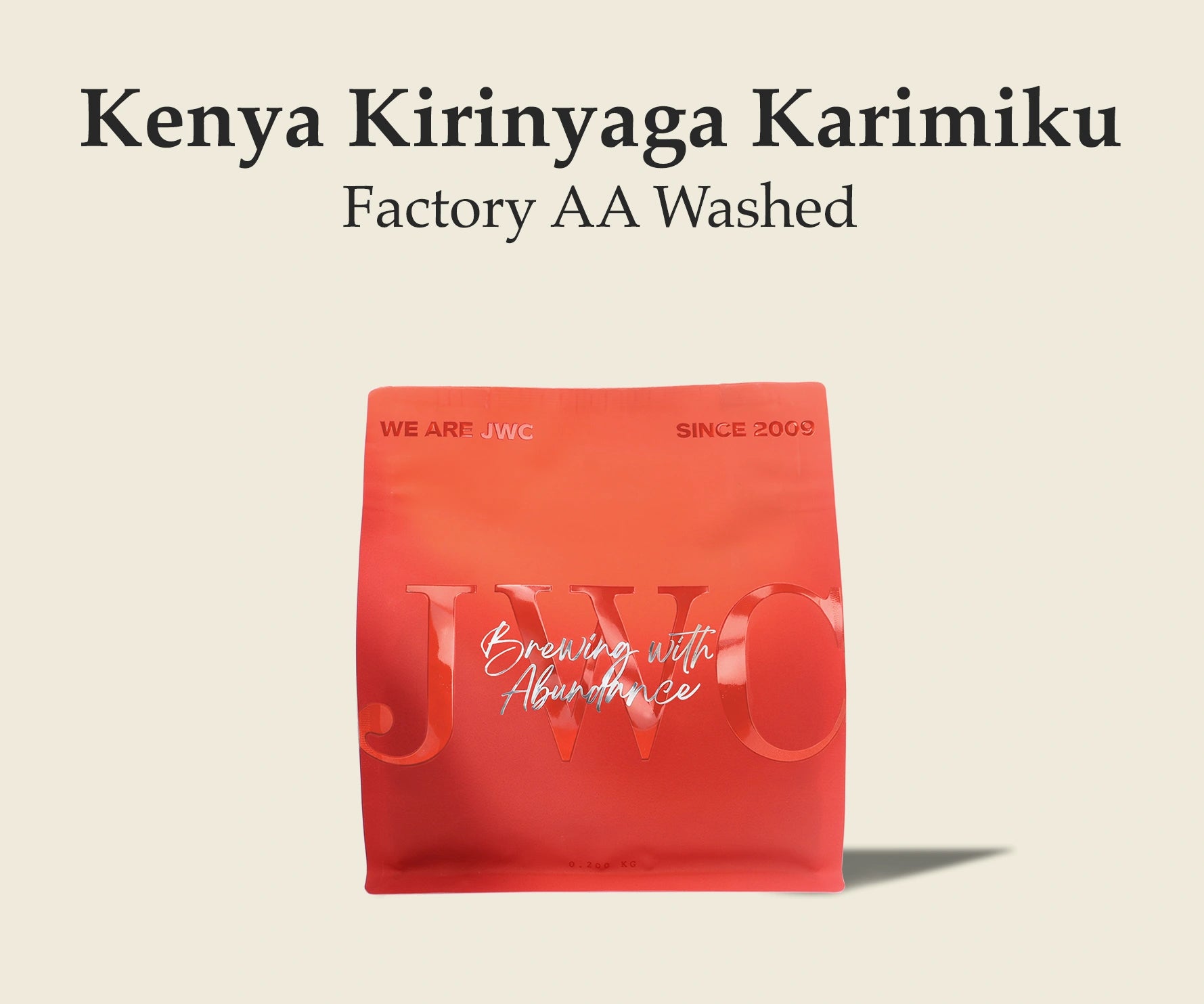 Kenya Kirinyaga Karimiku Factory AA Washed
