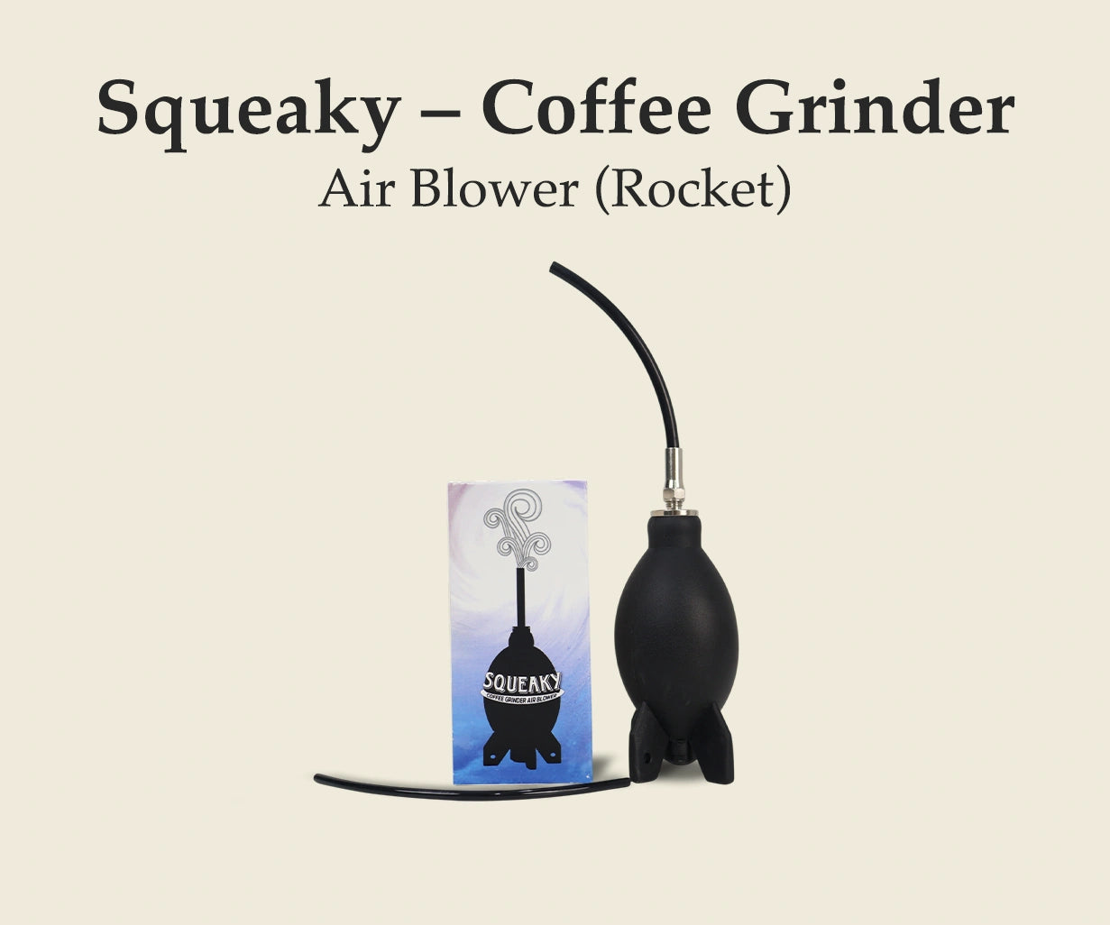 Squeaky – Coffee Grinder Air Blower (Rocket)