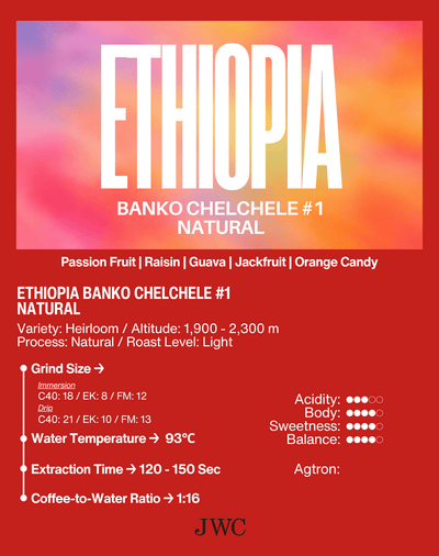 Ethiopia Banko Chelchele #1 Natural