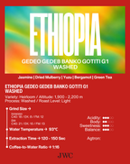 Ethiopia Gedeo Gedeb Banko Gotiti G1 Washed